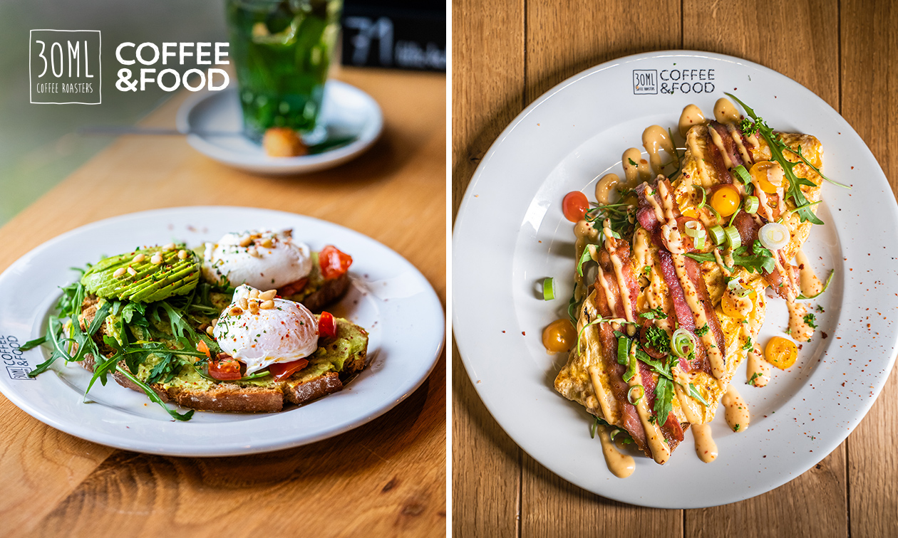 Lunchgerecht naar keuze bij 30ml Hart van Zuid