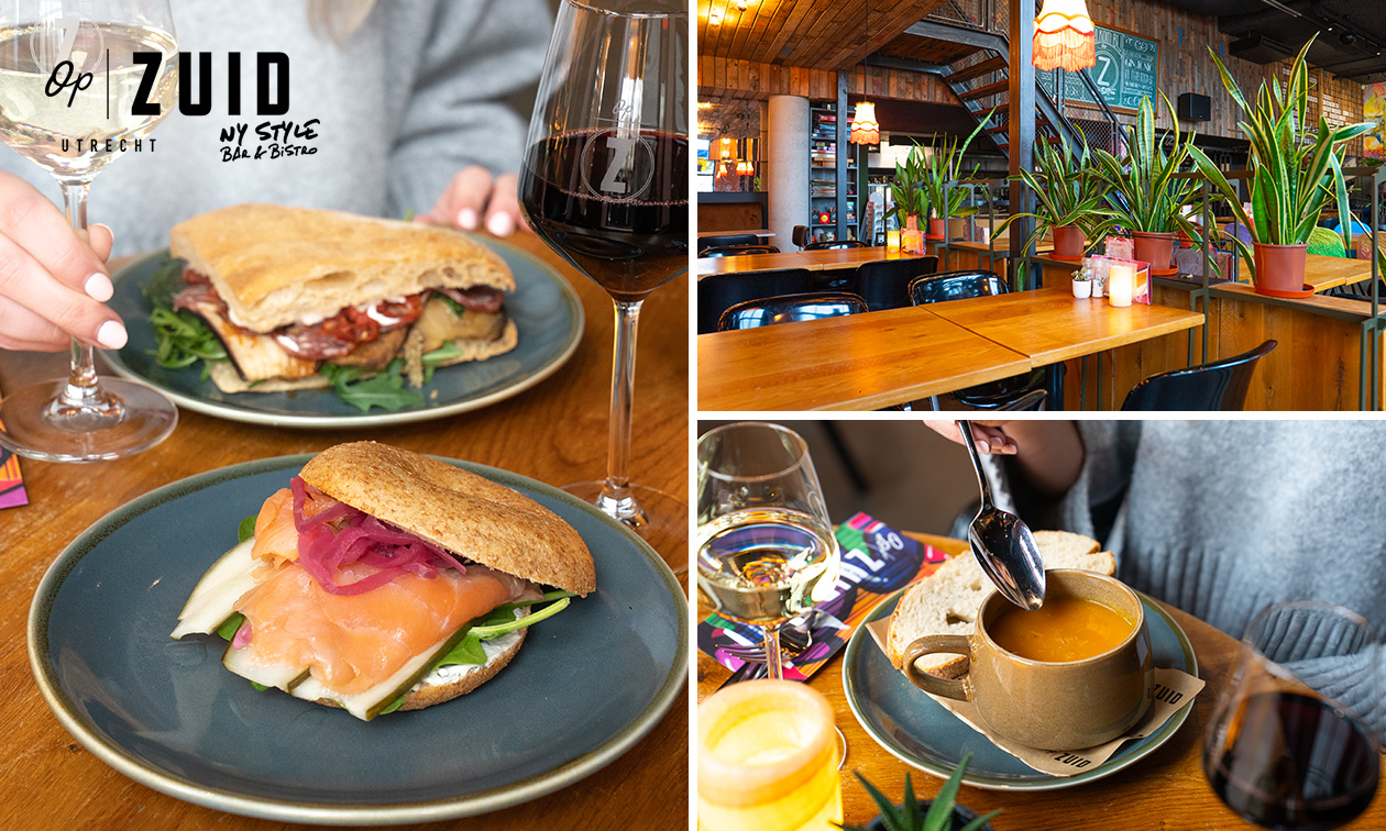 2- of 3-gangen keuzelunch bij Bar & Bistro Op Zuid