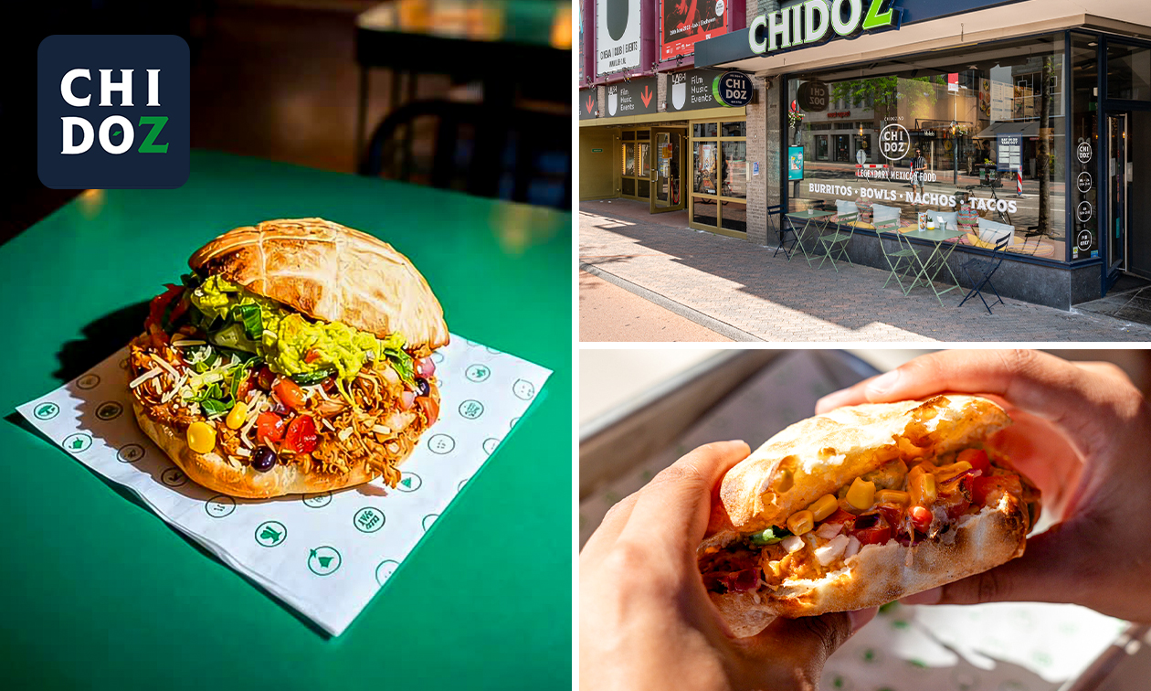 Mexicaans broodje + drankje bij Chidóz in hartje Rotterdam
