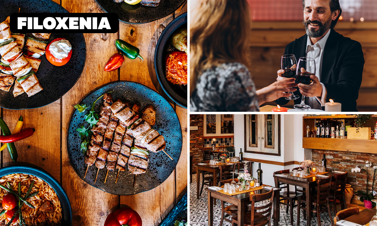 Grieks 3-gangen keuzediner bij Filoxenia in hartje Zandvoort