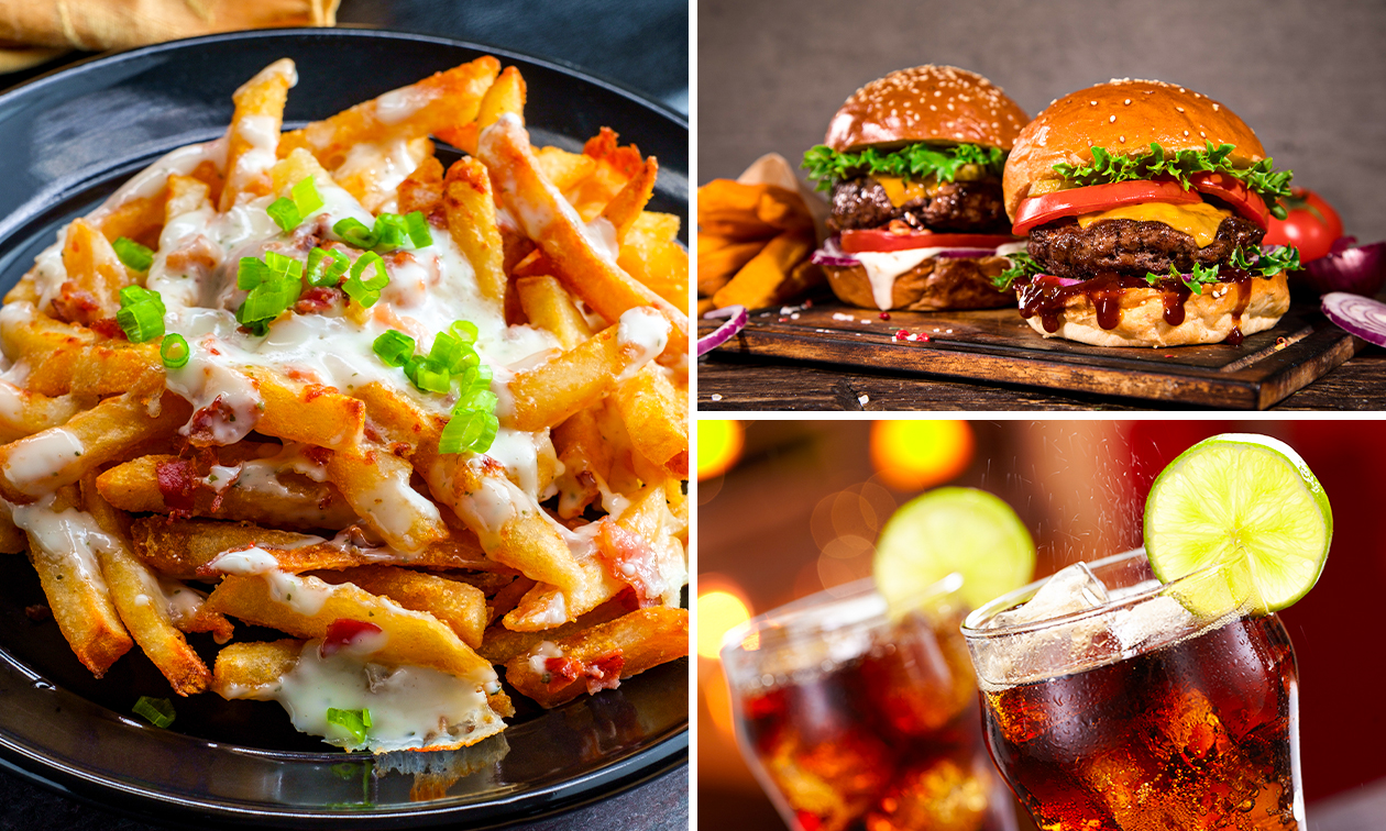 Boerenfriet + frisdrank naar keuze