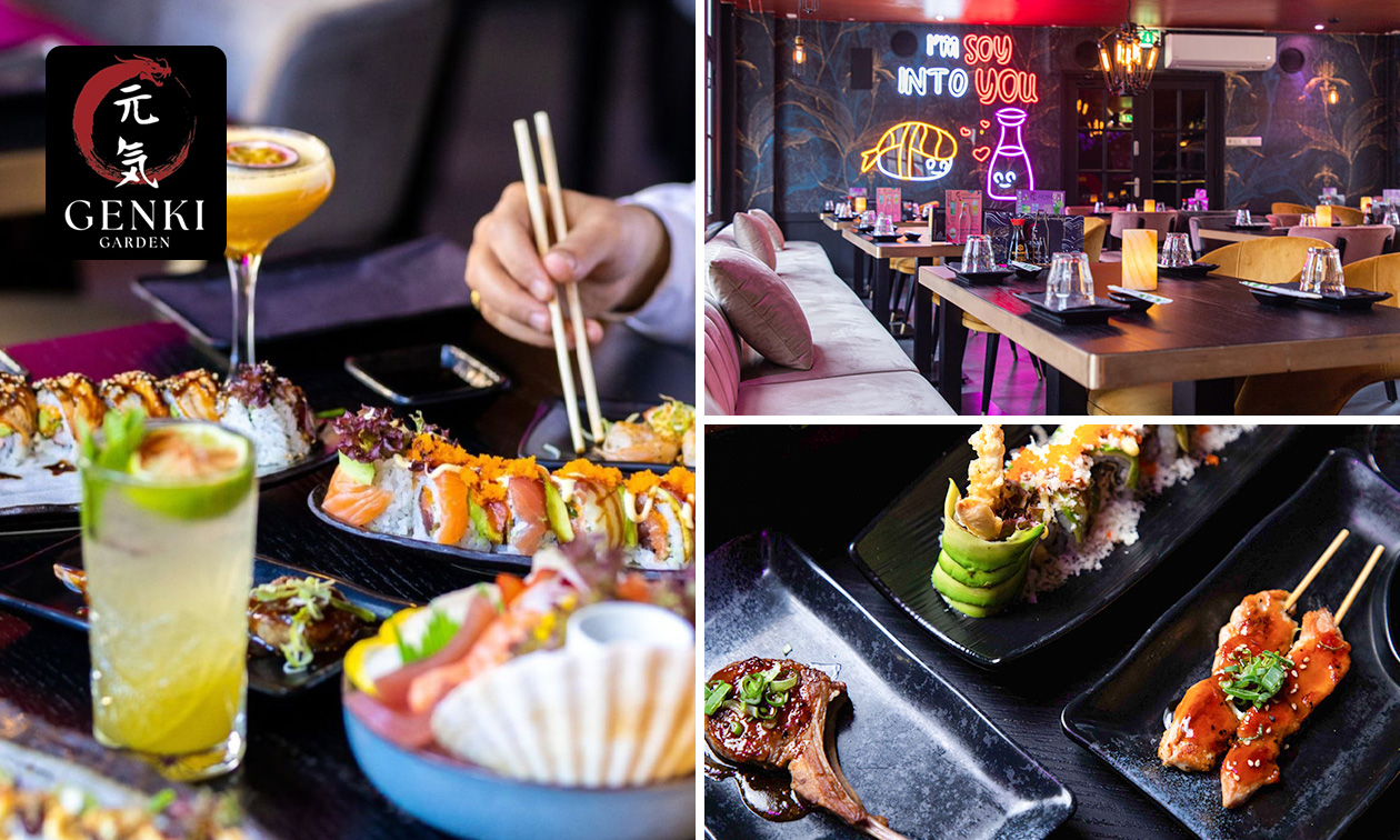 All-You-Can-Eat sushilunch (2,5 uur) bij Genki