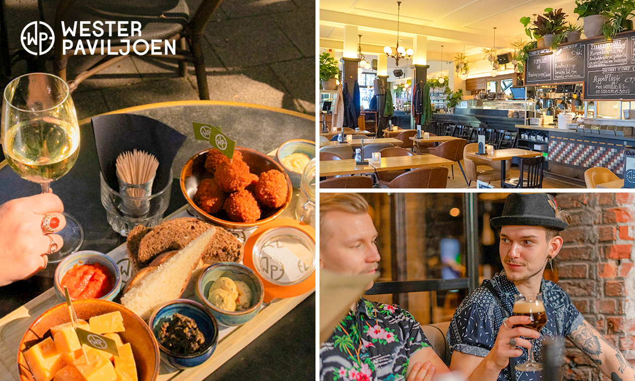 Luxe borrelplank + glas speciaalbier bij Grand Café Wester Paviljoen