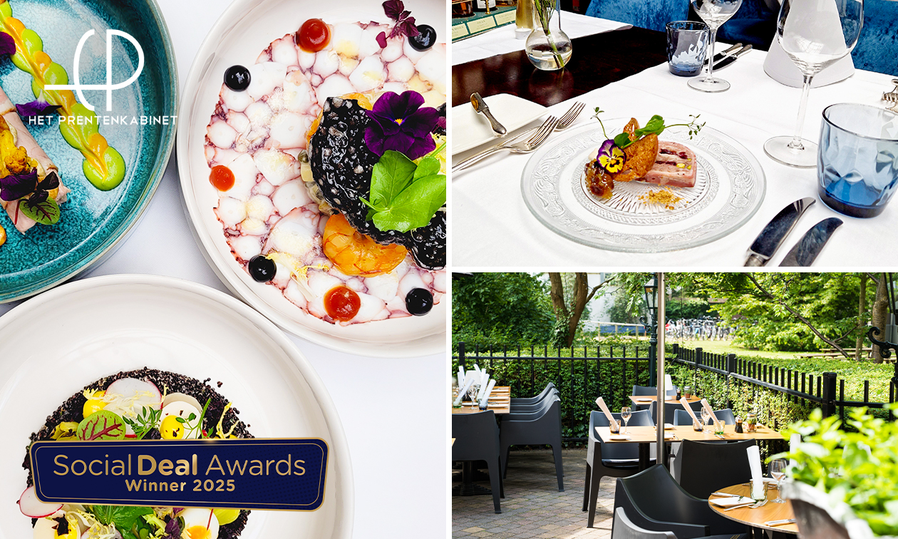 4-gangendiner + amuse bij Het Prentenkabinet