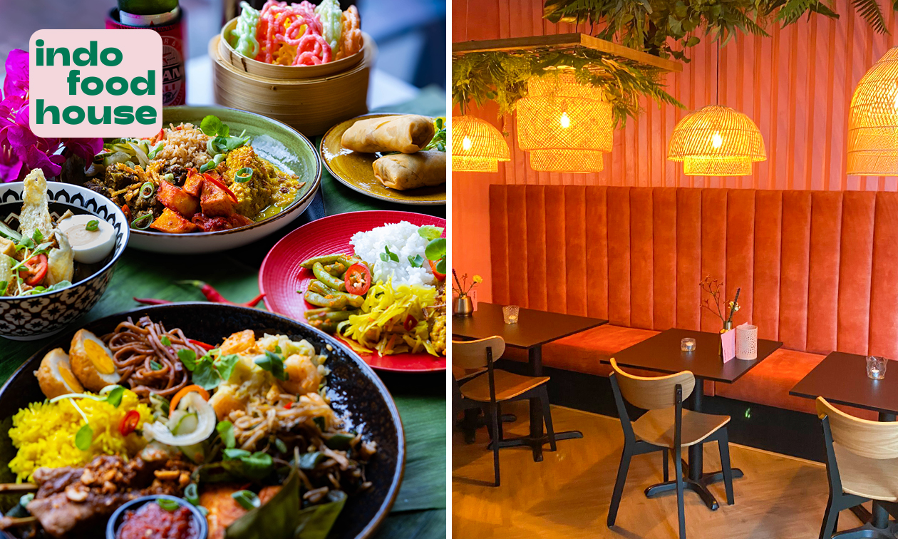 Indonesische rijsttafel + dessert bij Indo Food House