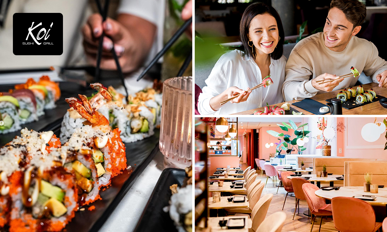 All-You-Can-Eat sushilunch (2 uur) aan het Domplein in Utrecht