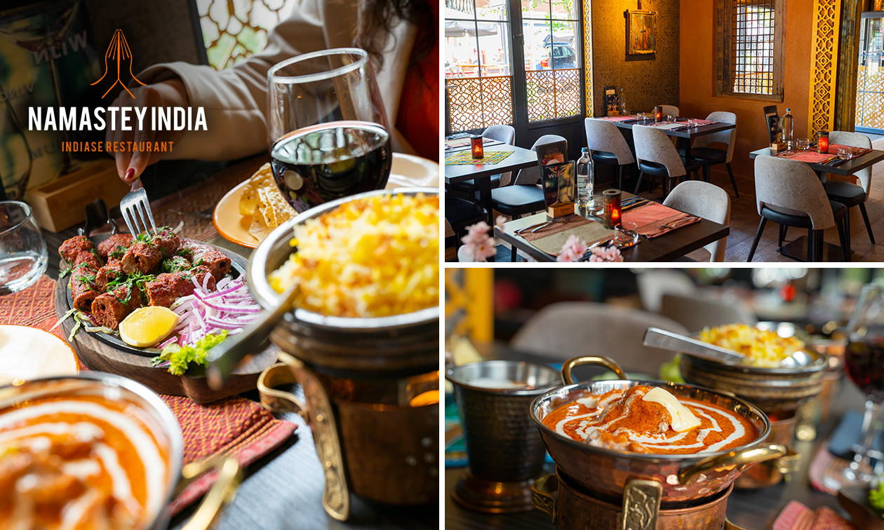 3-gangen keuzediner bij Namastey India