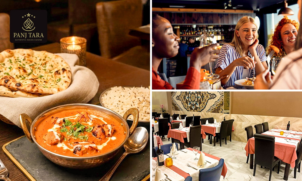 Indiaas 3-gangendiner à la carte