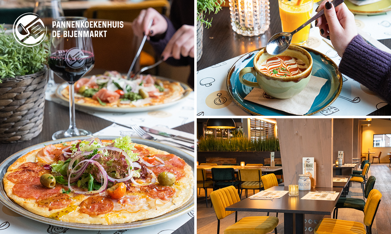 2-gangen keuzelunch bij De Bijenmarkt