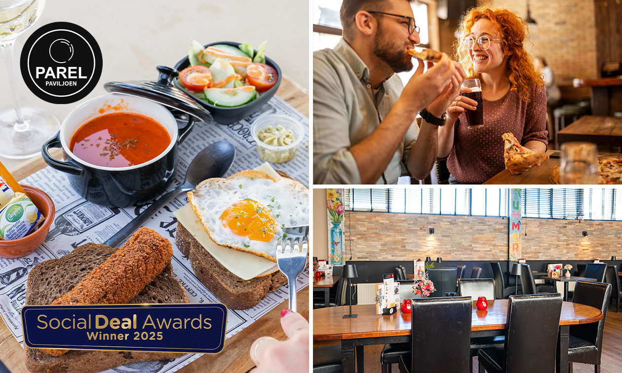 12-uurtje naar keuze bij Parel Paviljoen aan de Zeeuwse kust