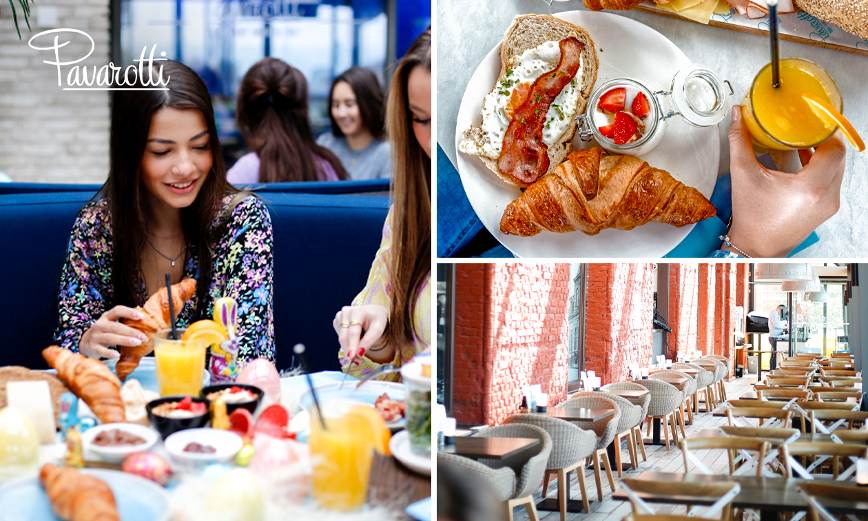 Luxe ontbijt bij Pavarotti Kijkduin