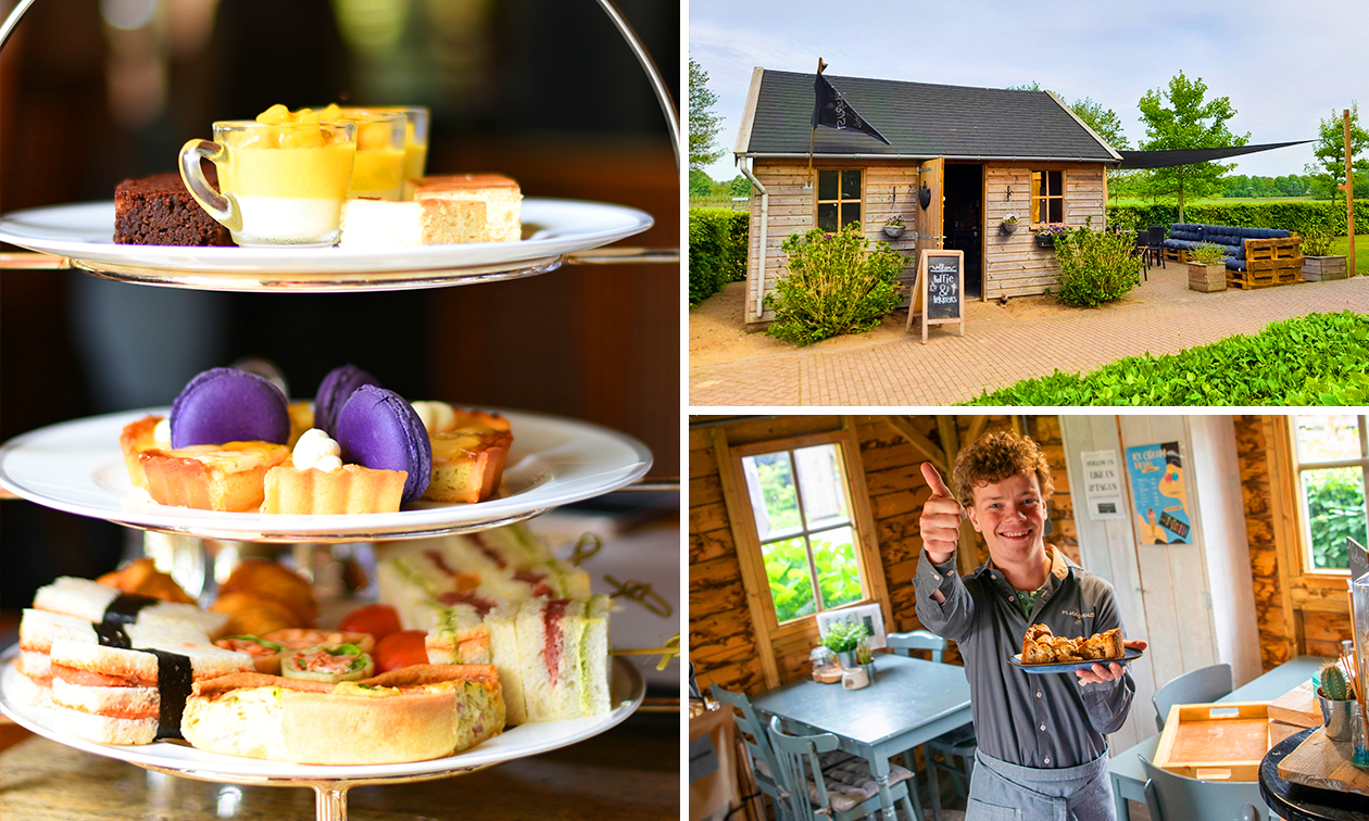 High tea + evt. smoothie naar keuze bij PlukgeRust