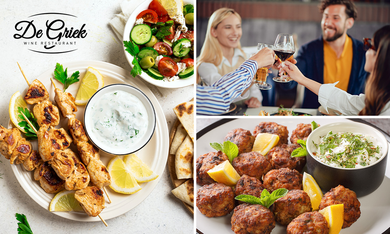 3-gangen keuzediner bij Restaurant De Griek Maarssen