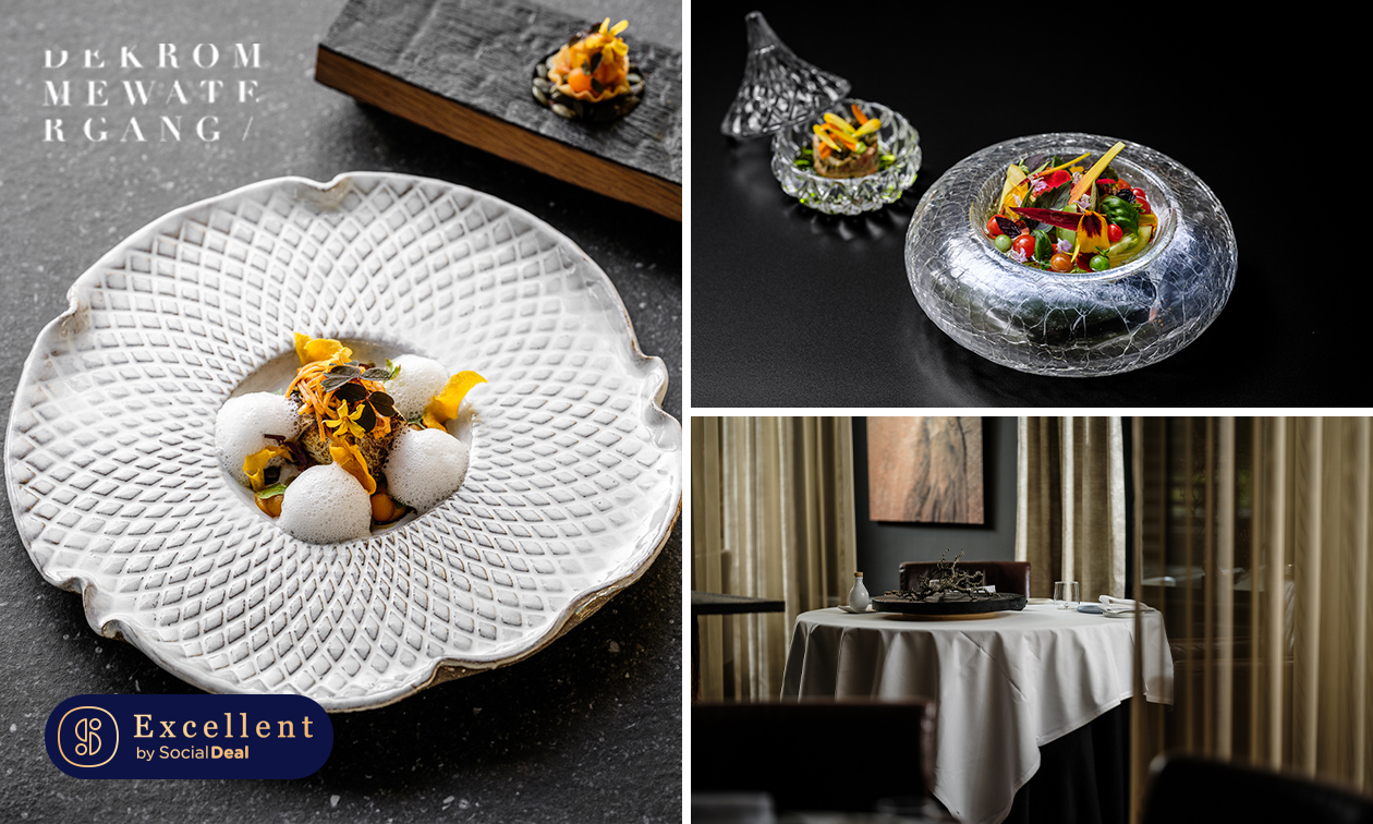 3- of 4-gangenlunch of -diner + evt. drankjes bij Michelinster-restaurant De Kromme Watergang