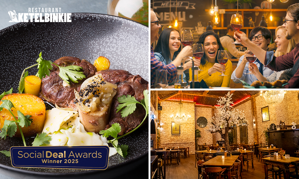 4-gangen keuzediner bij Ketelbinkie