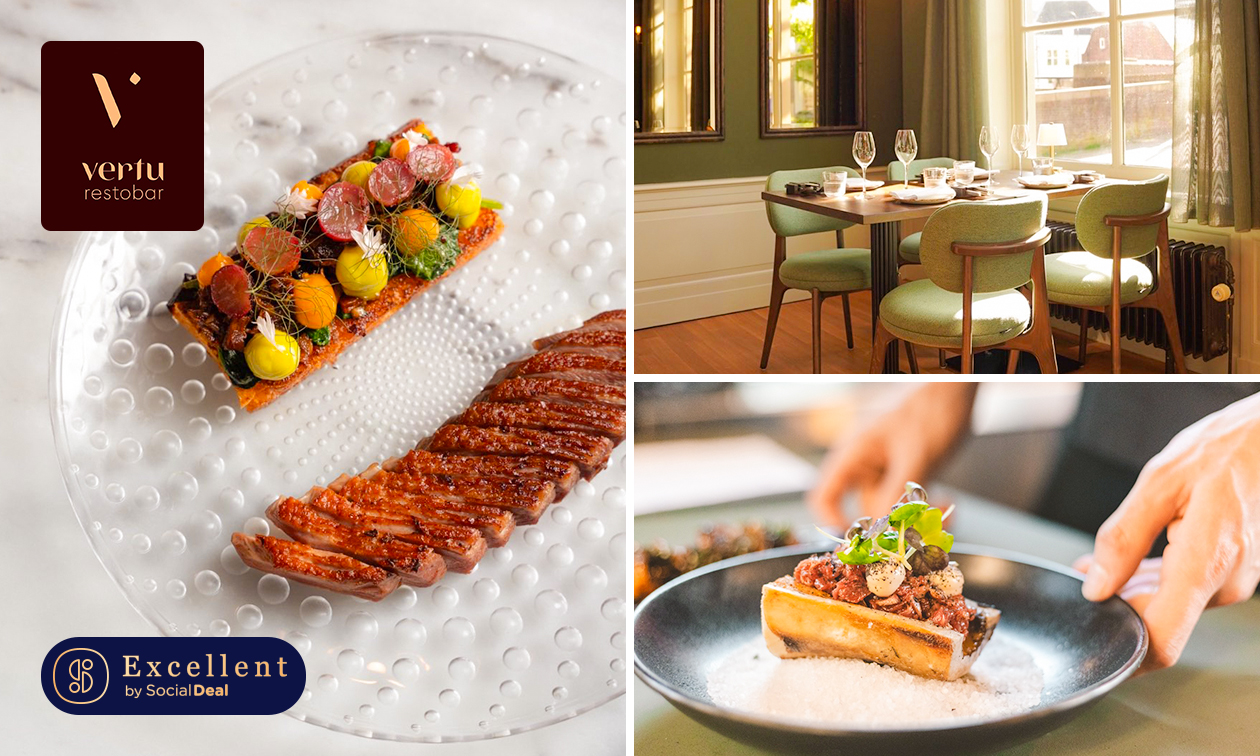 4- of 5-gangendiner van de chef bij Vertu