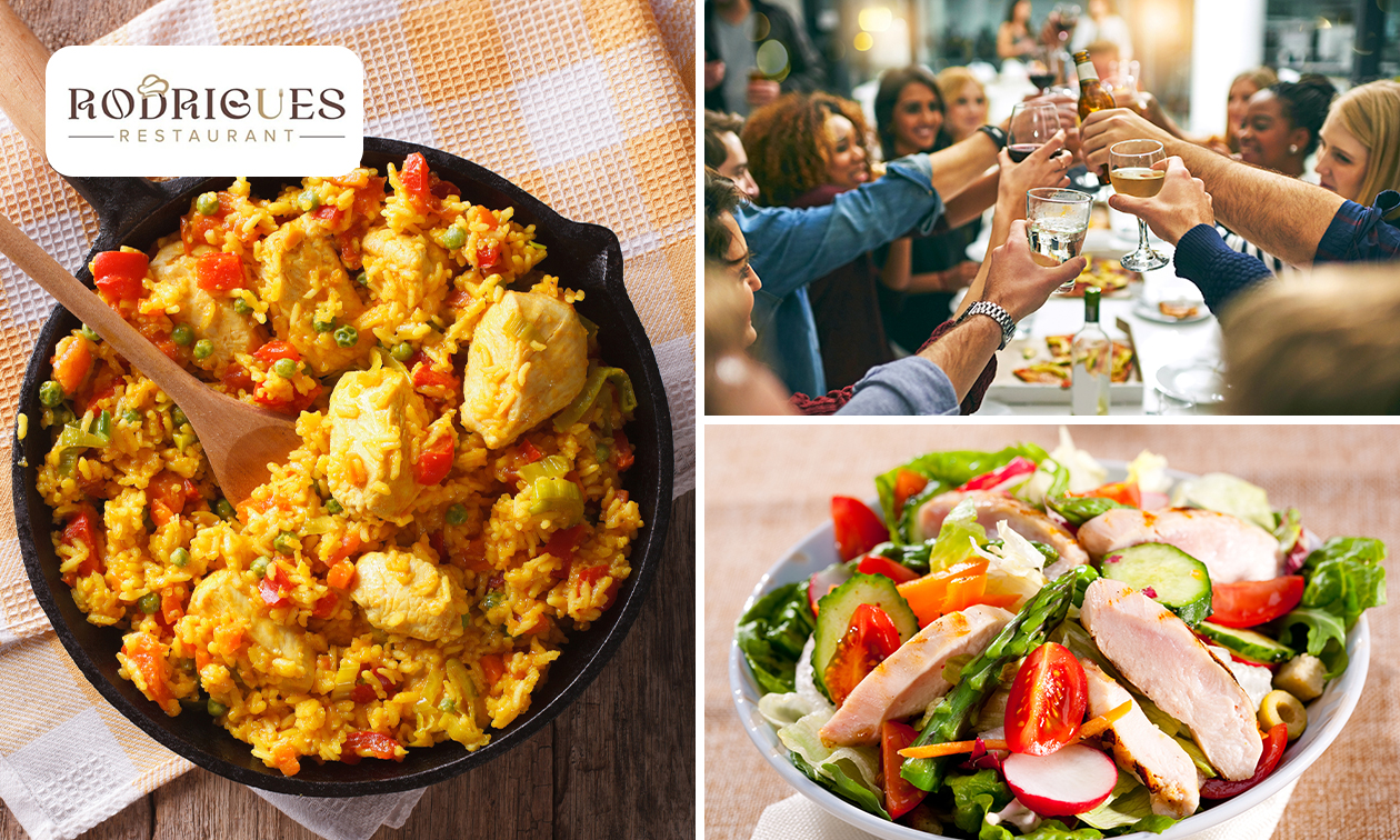 Portugees 3-gangen keuzediner bij Rodrigues Restaurant