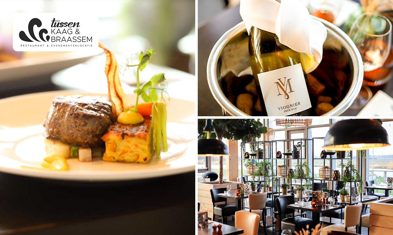 5-gangen verrassingsdiner van de chef + bubbels bij Tussen Kaag & Braassem