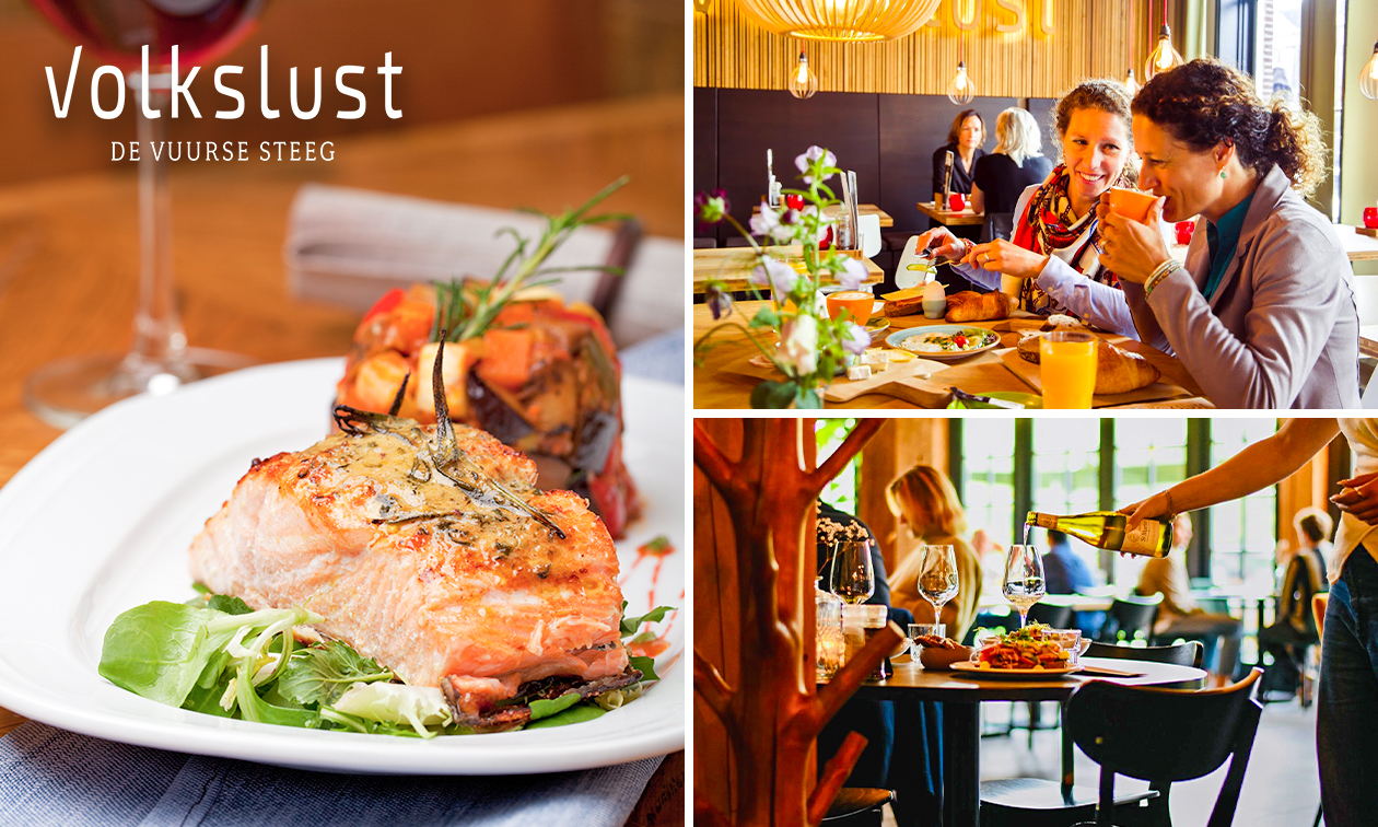 3-gangendiner à la carte bij Volkslust de Vuurse Steeg